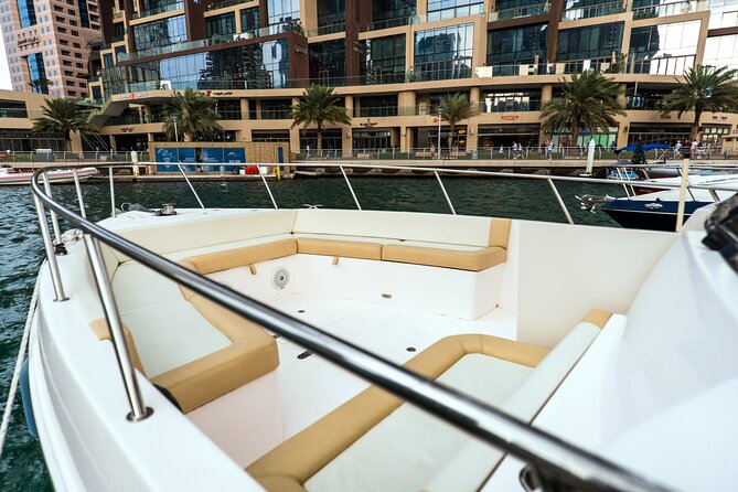 Yachting in Dubai: Book 36 ft Yacht Charter up to 10 people - Price and value: what you’re really paying for